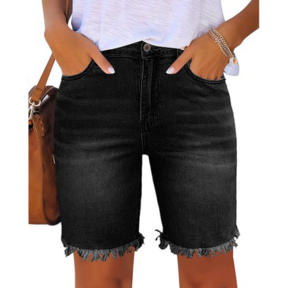 Women's Casual Bermuda Shorts – Lightweight, Comfortable & Perfect for Summer