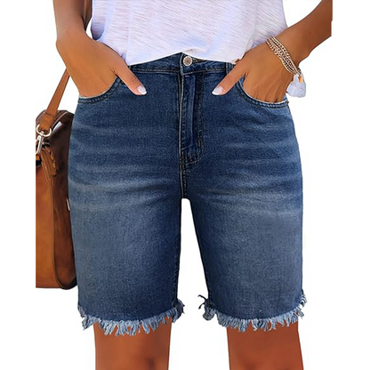 Women's Casual Bermuda Shorts – Lightweight, Comfortable & Perfect for Summer