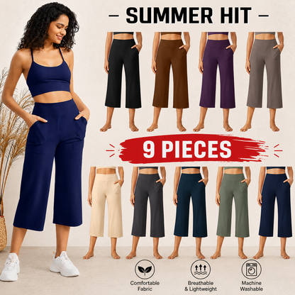 🔥 Once You Try These High-Waisted Capri Yoga Pants, You'll Want Every Color!