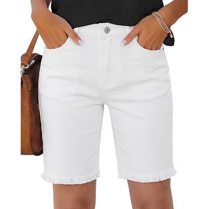 Women's Casual Bermuda Shorts – Lightweight, Comfortable & Perfect for Summer