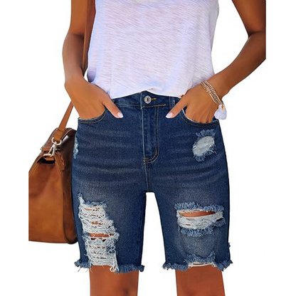 Women's Casual Bermuda Shorts – Lightweight, Comfortable & Perfect for Summer