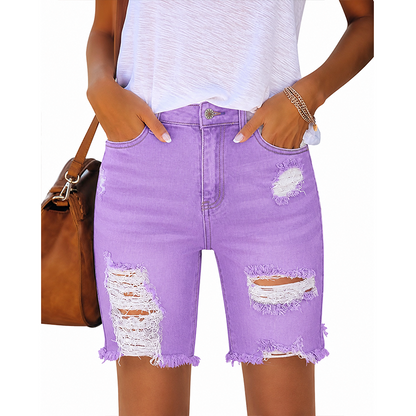 Women's Casual Bermuda Shorts – Lightweight, Comfortable & Perfect for Summer