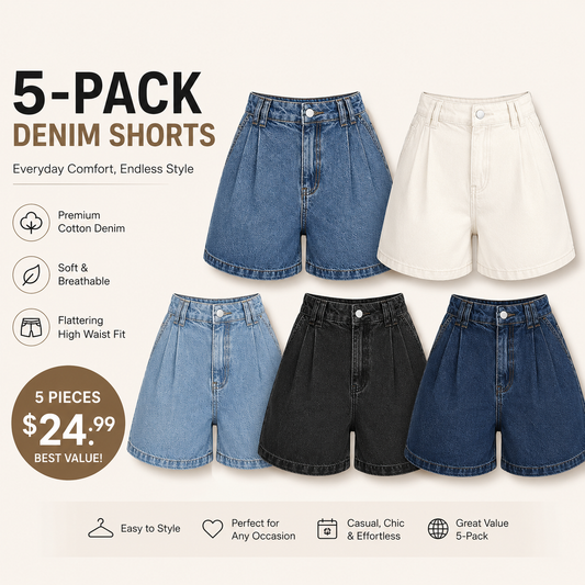 Women High Waisted A Line Bermuda Denim Shorts Stretchy 2026 Summer Casual Bottoms Summer Vibes