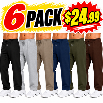 Men's Classic & Cargo Heavyweight Fleece Sweatpants