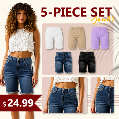 Women's Casual Bermuda Shorts – Lightweight, Comfortable & Perfect for Summer
