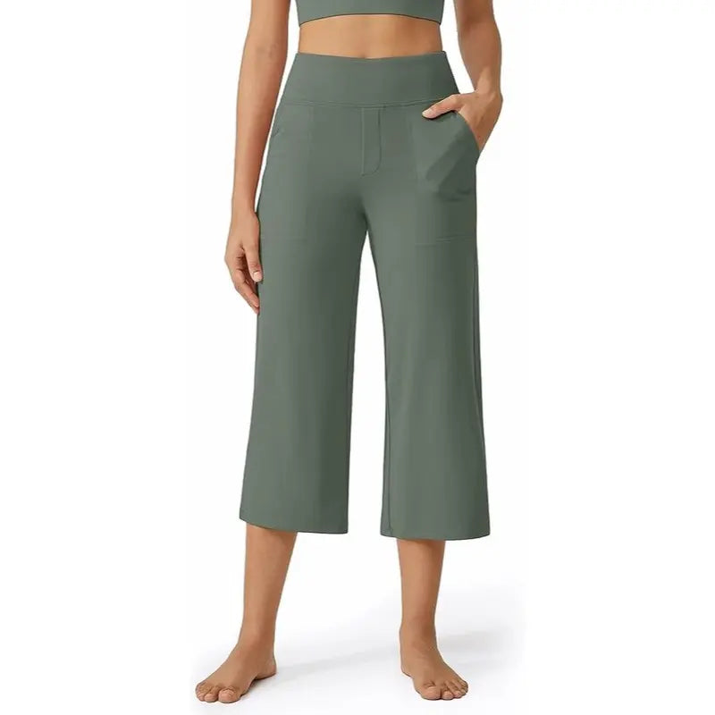 🔥 Once You Try These High-Waisted Capri Yoga Pants, You'll Want Every Color!