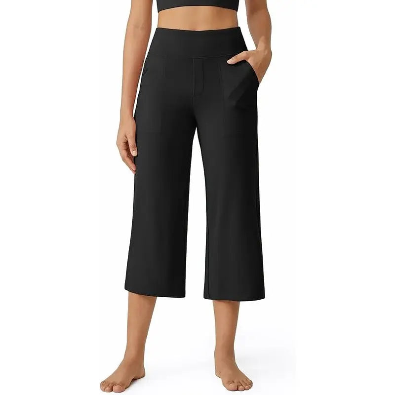 🔥 Once You Try These High-Waisted Capri Yoga Pants, You'll Want Every Color!